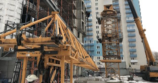 Демонтаж башенного крана в Белорецке - услуги по демонтажу от Сварной-Блр от 1525 руб.