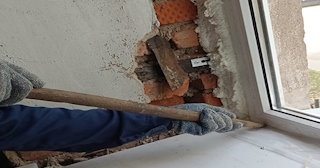 Демонтаж оконных откосов по выгодной цене от 509 руб. в Белорецке - Сварной-Блр